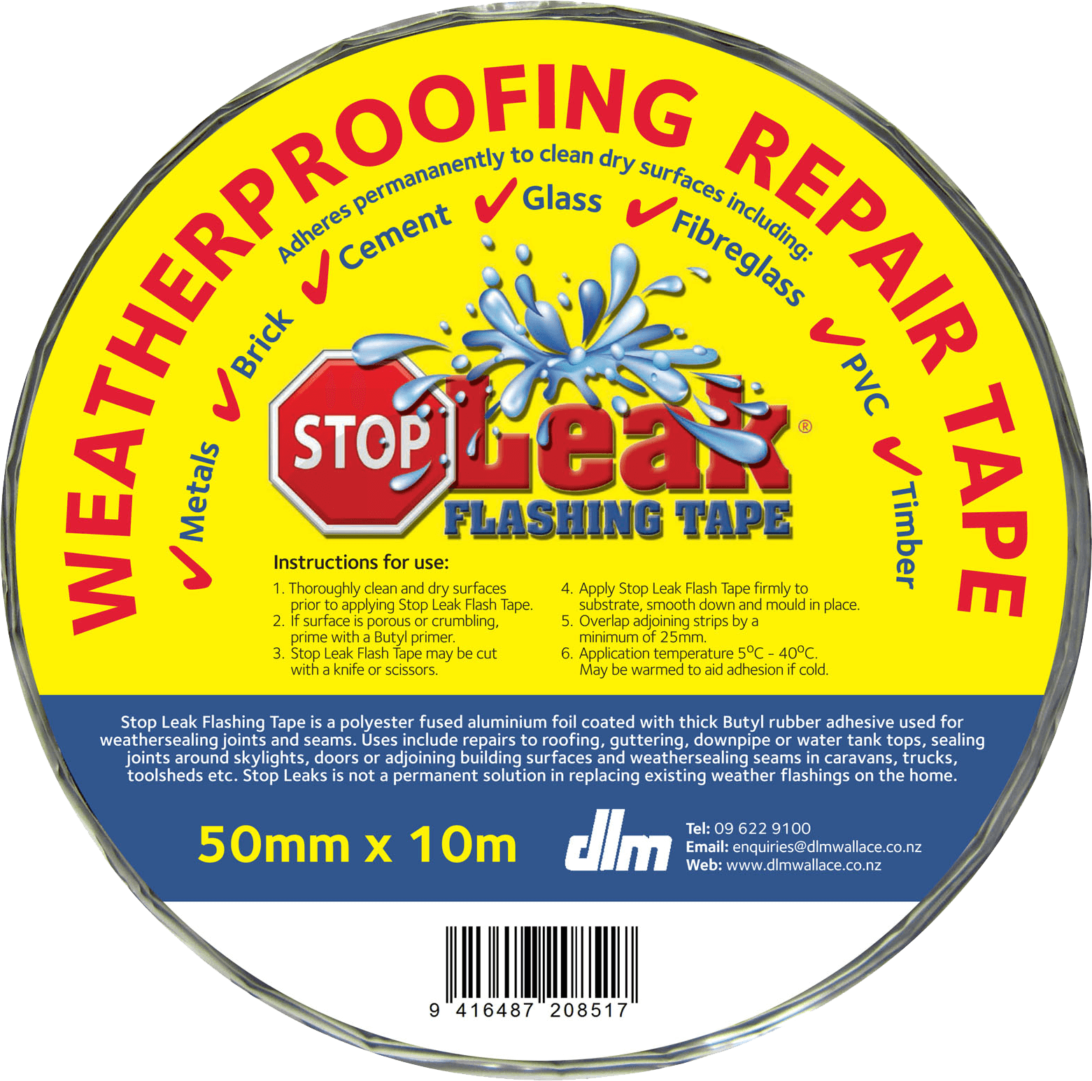 Stop Leak All Purpose Leak Repair And Sealing Tape 